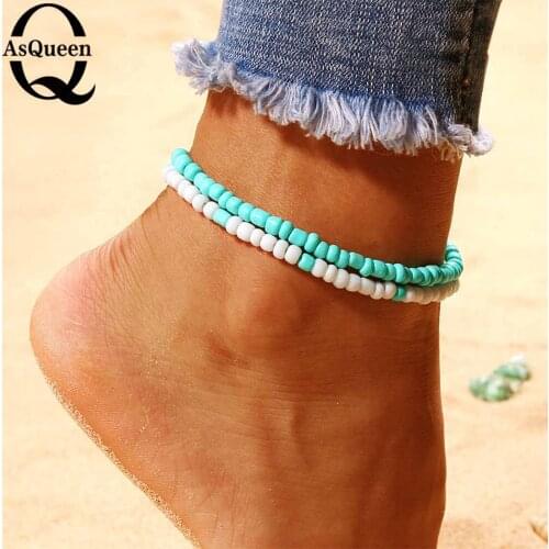 ASQUEEN Q White Bracelets