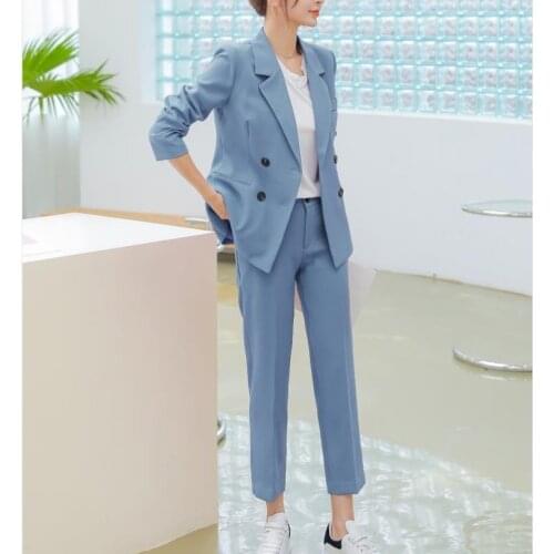 Женские брючные костюмы двойка C xin OO er L China At AliExpress