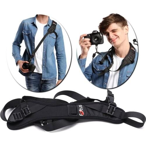 F-1 Quick Rapid Camera Single Shoulder Sling Neck Strap For Canon 5DIV Nikon D7200 D90 D3100 Sony Pentax ALL DSLR SLR DV Camera