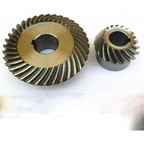 Milling Machine C77+96 Bevel Gear Spiral Bevel Gear(18T+36T) Outer Diameter:40mm+73mm