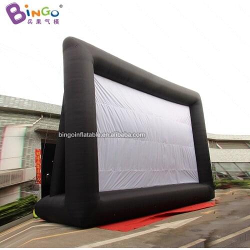 Customized 10.4x7.4 meters giant inflatable cinema screen/ movie screen/ film screen/ projection screen