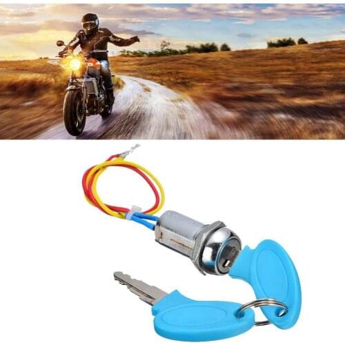Motorcycle Ignition Lock Switch Button, Suitable For Kart, Scooter, Motorcycle Electrical System