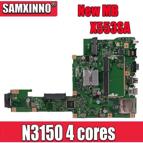 Akemy X553SA Motherboard N3150 4 cores For ASUS A553S A553SA F553S F553SA X553S laptop Motherboard X553SA Mainboard
