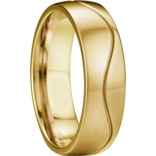 Stainless Steel Fashion Brands Wholesale Jewelries rings for men Gold Color african jewelry dubai