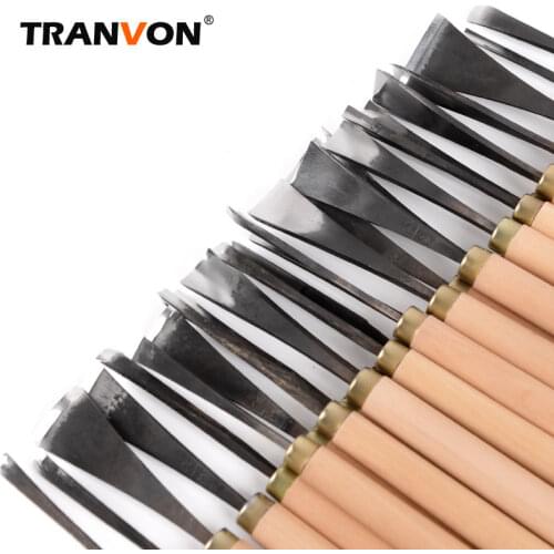 12/31pcs Wood Carving Knife Combination Set Root Carving Tools Wood Chisel Woodworking Hand DIY Tools