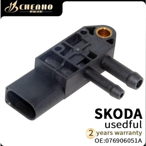 CHENHO BRAND New EGR DPF Differential Exhaust Pressure Sensor For AUDI A3 A4 A6 A8 Q7 SEAT SKODA Fabia ROOMSTER 076906051A