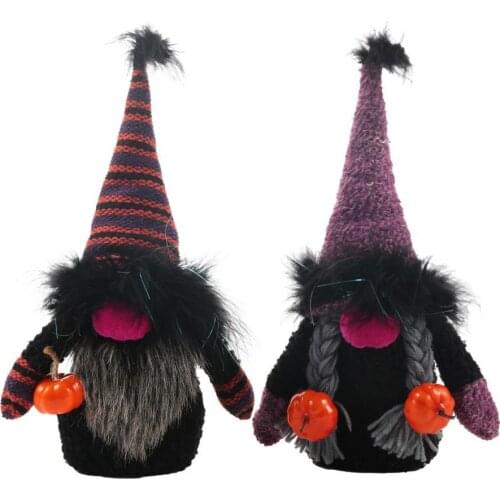 Festival Decoration Doll Ornament Faceless Gnome Shape Festival Decoration Gifts Halloween Dwarf Plush Doll for Party