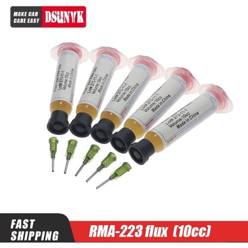 RMA-223 RMA223 10cc BGA solder paste flux for soldering Paste SMT SM Rwork Welding Tools Flux Grease Repair Solde