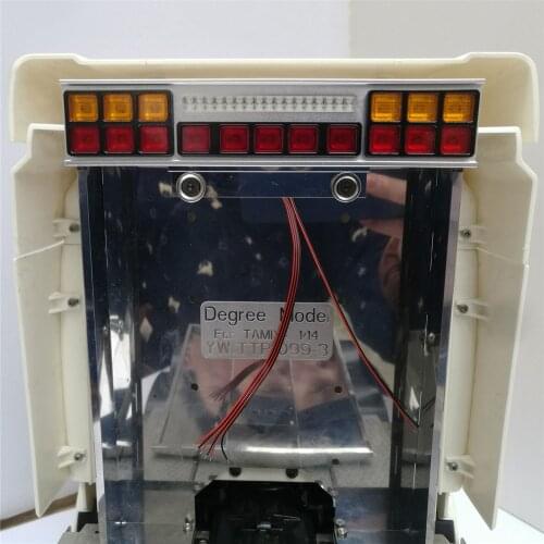 ​ LED Light Bar with Equipment Rack for TAMIYA 1/14 RC Truck Tractor SCANIA R620 56323 R730 470 Upgrade Parts