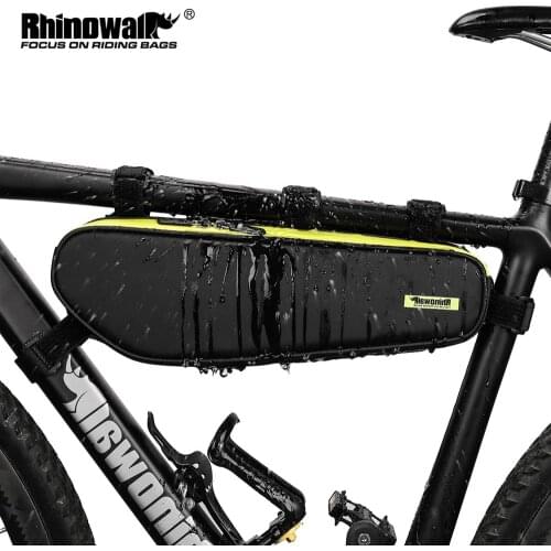 Rhinowalk Bicycle Frame Bag Cycling Bag Front Tube Waterproof Bicycle Bag Triangle Frame Bag Large Capacity Bike Accessories