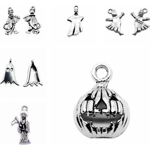 Wecharms bulk charms for jewelry making kit pendant diy jewelry accessories Ghost Charms