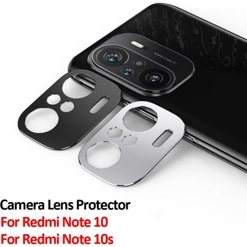 Camera Protection Cover for Xiaomi Redmi Note 10 (4G) Metal Ring Camera Lens Protector for Redmi Note 10 Note 10s Lens Protector