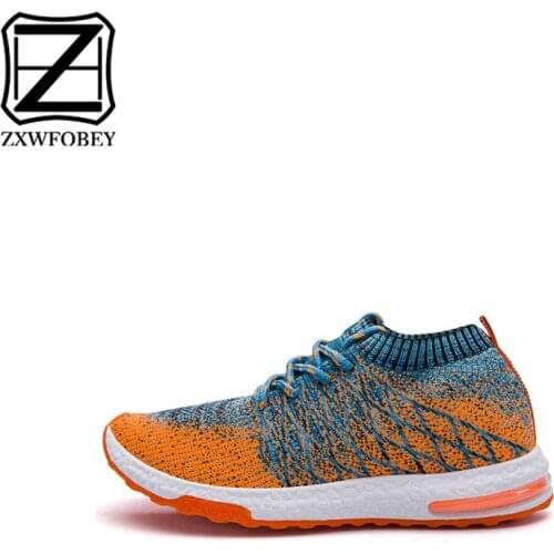 ZXWFOBEY 2019 New Mesh Men Casual Shoes Shoes Lightweight Comfortable Breathable Walking Sneakers