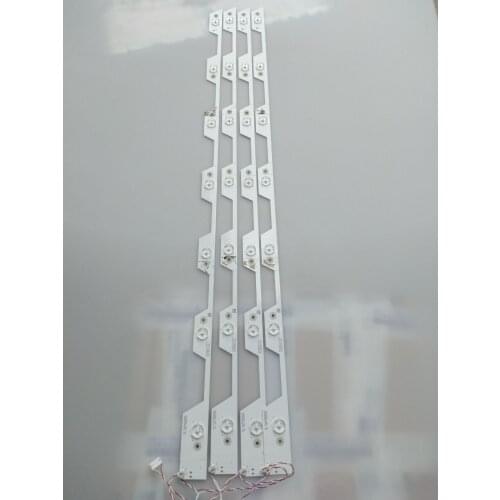 1set=4pcs 7 lamps For TCL L40E5800A-UD LED Backlight 40HR330M07A1 4C-LB4007-HR2 TMT-40E5800-4X7-3030C-7S1P