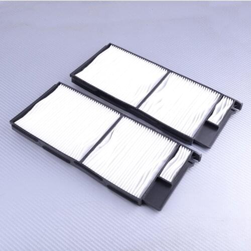 2Pcs Front Cabin Air Filter Fit for Toyota Land Cruiser Lexus LX470 V8 4.7L 2006 2007