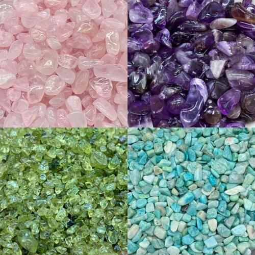 50g Geometry Shape Aquarium Stone Natural Mini Mineral Specimen Home Decoration Crafts Crystal Agate Ornament Multicolor