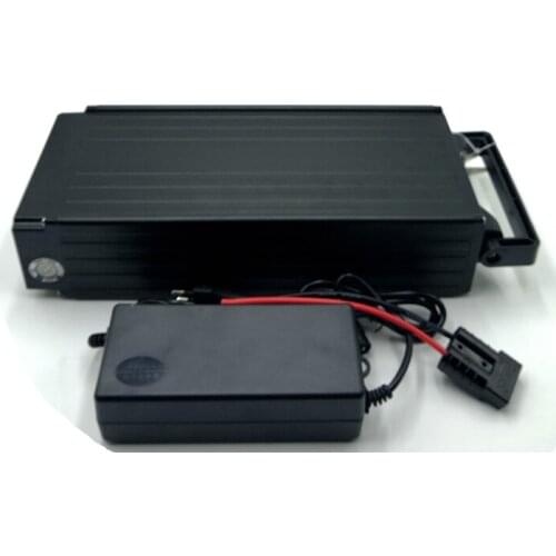 Hot 48V 20AH 26ah Electric Bike Battery Rear Rack Battery 500W 750W 1000W Bike Lithium Battery Aluminum Housing With Charger