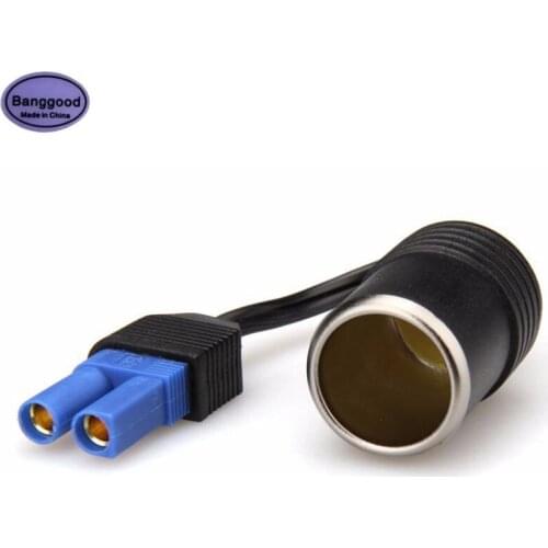 Auto Electric EC5 Connector DC 12V Female Cigarette Lighter Car MP3 Refrigerator Data Recorder Jump Start Power Charger Adapter