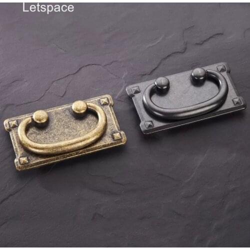 Free shipping Drawer Handles White Antique Kitchen Cabinet Handles Bronze Dresser Handles Cupboard Knobs Furniture hanging pulls