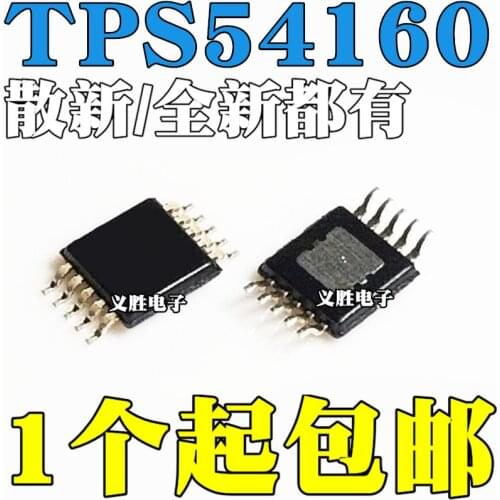 New and original TPS54160DGQR 54160 TPS54160 MSOP10 Switching regulator, dc/dc buck controller 60 v 1 a