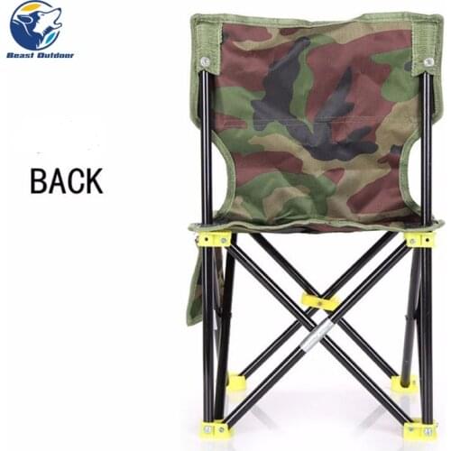 Quality Outdoor Foldable Fishing Chair Ultra Light Weight Portable Folding Camping Aluminum Alloy Picnic Fishing Chair with Bag
