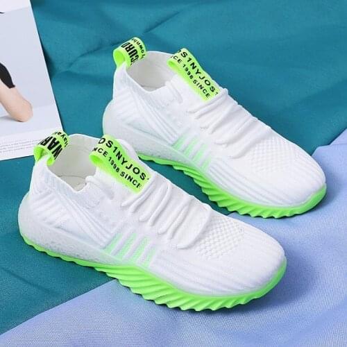 Lightweight And Breathable Flying Woven Sports Shoes, Running Shoes, Jogging Womens Shoes, 2021 Summer New Style