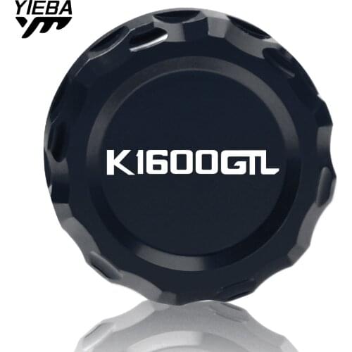 For BMW K1600 GTL K 1600 GTL Exclusive 2013 2014 2015 2016 Rear Brake Master Cylinder Reservoir Cover Cap Motorcycle Aluminum