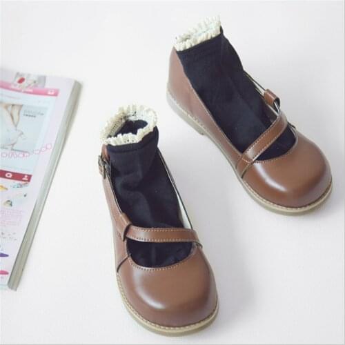 Autumn and Winter New Fashion Broken Lace Socks Japanese Cute Cotton Socks Female Brand Factory Wholesale