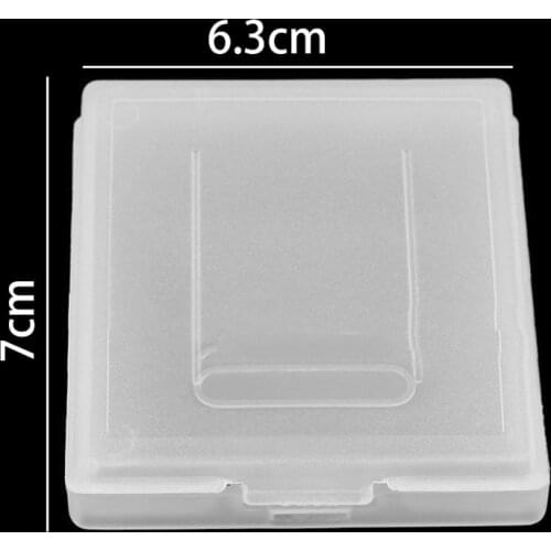 Clear Plastic Game Cartridge Case Orgainzer for Nintendo Game Boy Color GBC