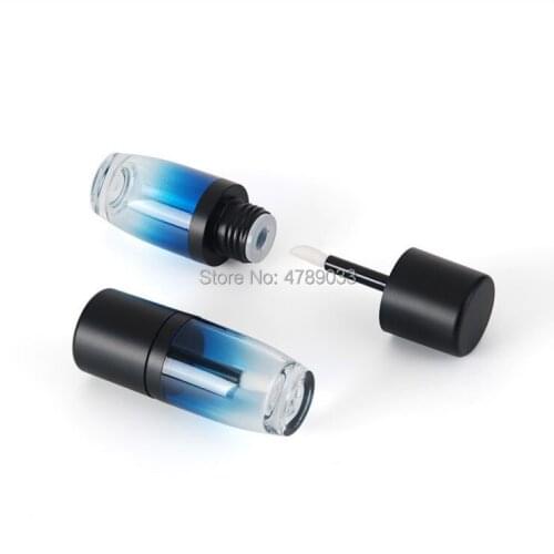 10/30/50pcs Empty Lip Gloss Tubes Travel Makeup Tools Cosmetic Containers Gradient Blue Lip Gloss Lipstick Tube Lip Balm Bottles