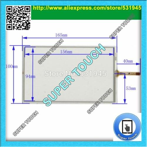 ZhiYuSun New 7Inch Touch Screen 165mm*100mm for 7GPS GLASS 165*100 for tble compatible XWT659 for gps touch