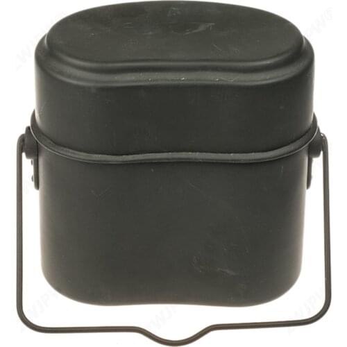 WWII WW2 Military Army M31 Canteen Mess Tin With Black Leather Strap DE/102101