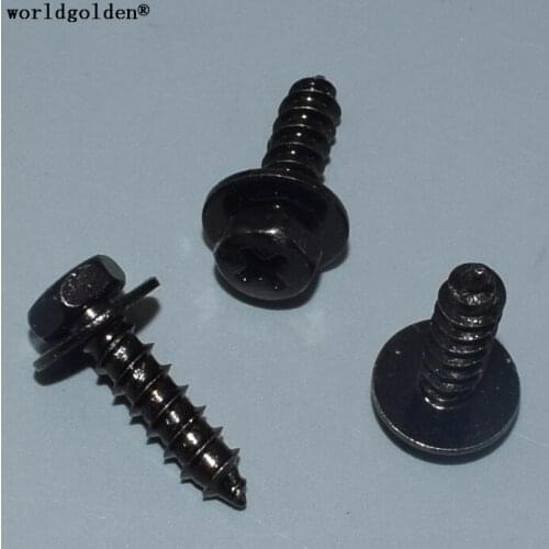 Worldgolden 100pcs auto fasteners Screw for Toyota#75392-42030 7539242030