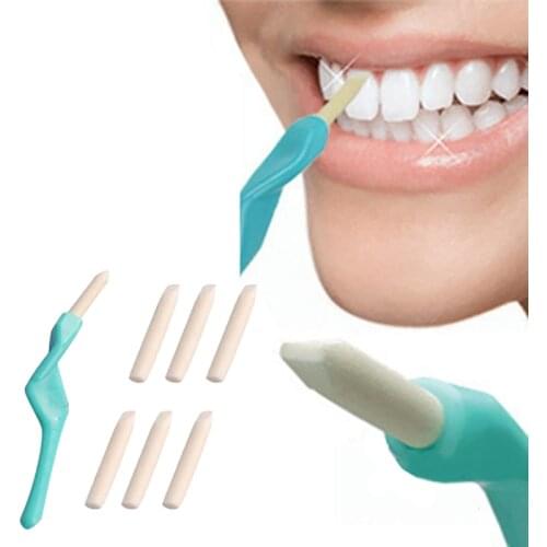 1Set Whiten Teeth Tooth Dentist Dental Peeling Stick + 25Pcs Eraser Whitening Pen Dentist Tooth Care
