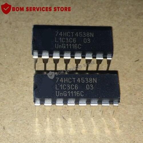 20pcs 74HCT4538N Monostable Multivibrator Dual 16-Pin PDIP IC