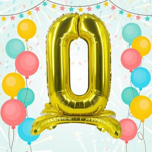 32inch Candy Number Foil Balloons Helium globos Happy Birthday Party Decoration Kids Baby Shower Balls 1st Birthday Supply