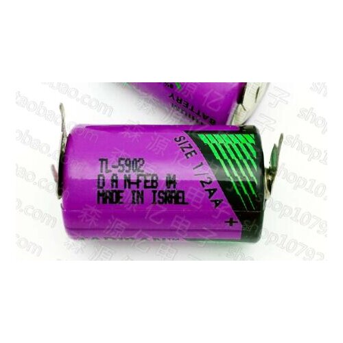 5PCS Original tl-5902 3.6V lithium battery 1/2AA PLC industrial welding foot battery TL-5902