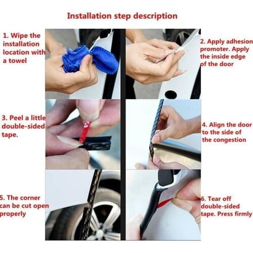 Window Sealing Strip Boot Accessories U-Shape Molding Scratch Protector