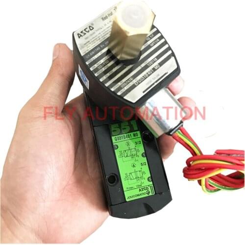 EFG551B401MO EFG551B401 ASCO 551 Series 1/4 Inch Aluminium spool type Solenoid Valve