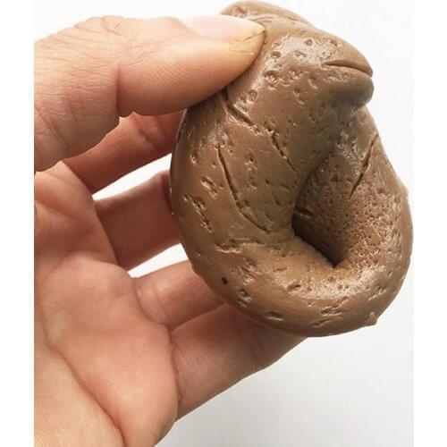 Antistress Joke Toys Fake Poops Shit Prank Antistress Gadget Squish Fake Poop Toys Novelty Poo Toy Gag Gift Prank Turd Toy