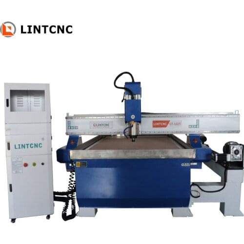 Wood Router 1212 1515 1325 2030 4 Axis 3D CNC Carving Milling Machine 3.0kw 4.5kw Spindle Other Woodworking CNC Machinery