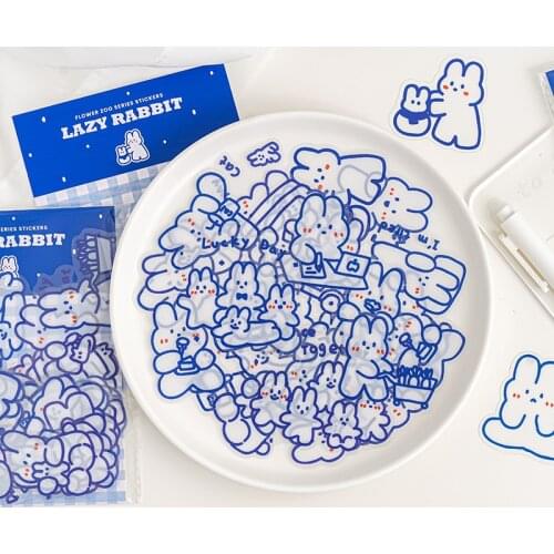 40 Pcs Cartoon Scrapbook Stickers Mini Size Animal Decals Diy Decoration Stickers For Scrapbook Vacation Albums Diary Calendars