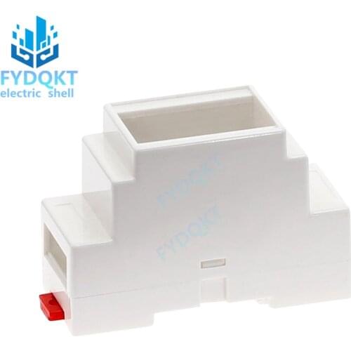 ABS Rail Electrical Junction Box/Instrument Case/Rail-type Module Shell 88x37x59mm Top Opening 4-01-1 PLC