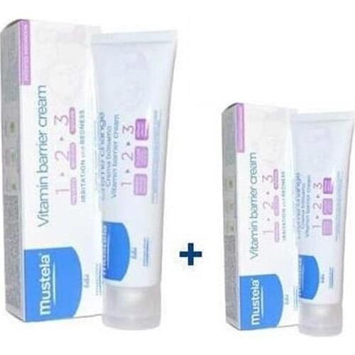 Mustela Vitamin Barrier 1-2-3 Cream 100ML + 50ML
