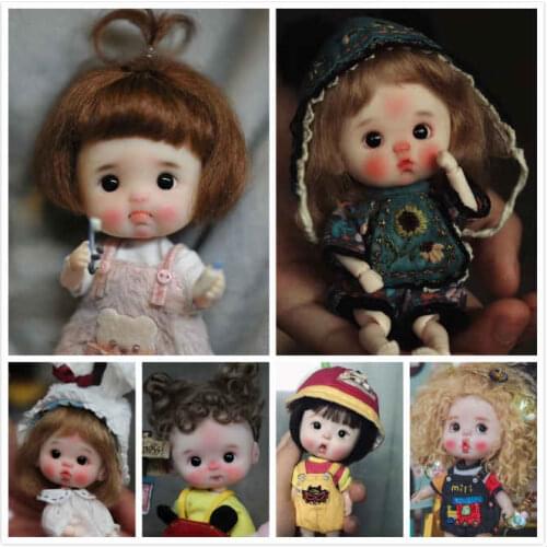 OB11 doll customization 1/8 BJD dolls OB doll DIY polymer clay 20209