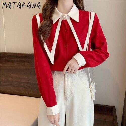 Женские большие рубашки Matakawa China At AliExpress