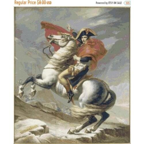 Modern Embroidery Napoleon Dimensions Counted Cross Stitch Kit Rocky Point with 100% Cotton Floss & Free Shipping for Wall Decor