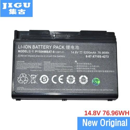 JIGU P150HMBAT-8 6-87-X710S-4J71 Original Laptop Battery For Clevo P150EM P150HM P150SM P151HM1 P151EM1 P170HM P170SM-A P151SM