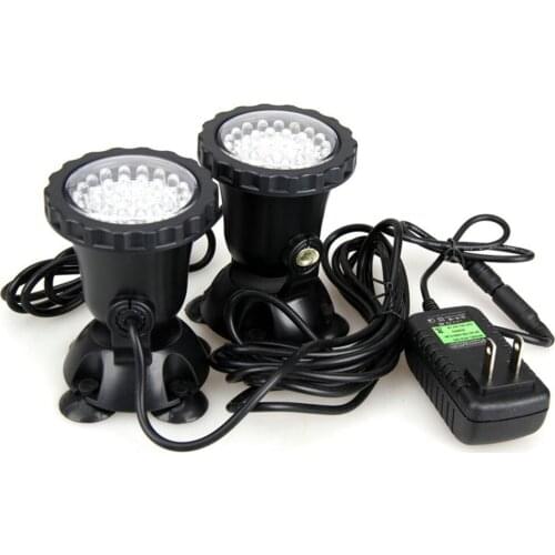 LED Underwater Lights Waterproof Lamp RGB 36leds Underwater Spot Light for Swimming Pool Fountains Pond Water Garden Aquarium