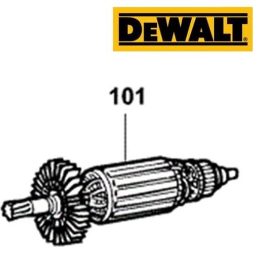 Dewalt 5 teeth Armature Rotor 220-240V For DW566K DW563K DW561 585289-00 Power Tool Accessories Electric tools part
